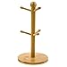 Mug Tree Mug Hook Mug Storage 6 Coffee Cup Mug Tabletop Holder Made of Organic Bamboo Wood By Intriom Bamboo Collection