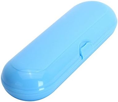 Portable Travel Electric Toothbrush Brush Case Holder Container Storage Box (Blue)