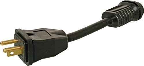 Hydrofarm Baasp, Brand S Plug Adapter, Black