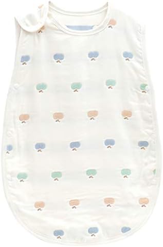 スリーパー 赤ちゃん 真冬も安心のあったかふわふわのスリーパー シンプルで可愛いデザイン 洗濯してもふわふわな6重ガーゼ 新生児 ベビー 冬 L