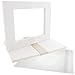 US Art Supply Art Mats Acid-Free Pre-Cut 16X20 White Picture Mat Matte Sets. Includes a Pack of 10 White Core Bevel Cut Mattes for 11X14 Photos, Pack of 10 Backers & 10 Clear Sleeve Bags