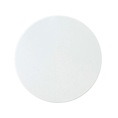 AmScope PP-95 Reversible Black and White Stage Plate for Stereo Microscopes, 3-3/4