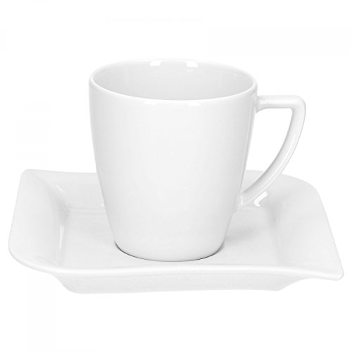 Van Well Kombiservice Opera 30-teilig Porzellan Set für 6 Personen elegant und zeitlos – Bild 6