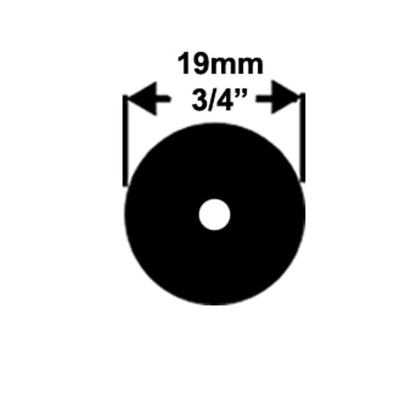 34in19mm-Black-Speargun-Band-Sling-Latex-Primeline-Rubber-Tubing-Select-a-CONTINUOUS-Length 34in19mm-Black-Speargun-Band-Sling-Latex-Primeline-Rubber-Tubing-Select-a-CONTINUOUS-Length