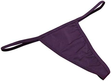 Kim88 G-Strings for Women Lingerie Briefs G-String Solid Color Underwear Babydoll Thongs Temptation Panties