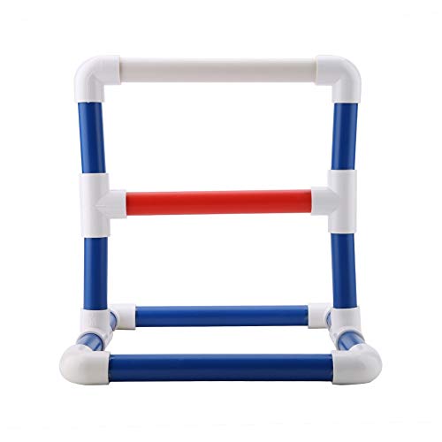 Jimfoty Bird Parrot Perch, Bird Cage Parakeet Stand Perch Rack Parrot Playstand Bird Play Center Tray Training Toy Pet Accessories(PVC) - Thumbnail 5
