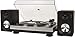 Crosley K100 Belt-Drive Turntable Stereo System with Bluetooth Speakers, Silverthumb 2