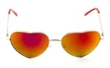 Lolita Metal Heart Shaped Frame Cupid Sunglasses