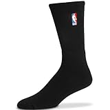 Nba Logoman Crew Sock - Black LG