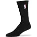 Nba Logoman Crew Sock - Black LG