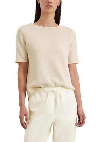 Marc OߴPolo Womens Regular Fit Short Sleeve Knitted Jumper, Off White (Natural Cotton), S