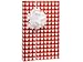 Red Heart Pattern Gift Wrapping Roll 24