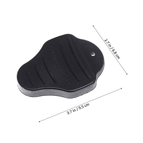 image for LIOOBO Bike Cleat Covers Rubber Mountain Road Bicycle Clipless Pedals 