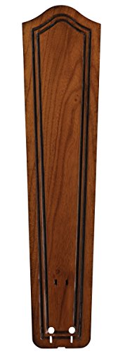 Fanimation B6131RC Carved Bulge Frame Wood Blade, 26-Inch, Rich Cognac, Set of 5 - Thumbnail 2