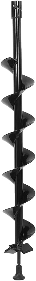 ViaGasaFamido 100x800mm Single Blade Earth Auger for Planting & Drilling