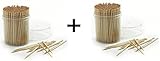 Norpro 360-Pack Ornate Wood Toothpicks - 2 Pack