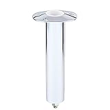 Lees 0 Degree SS Flush Mount Swivel Base Rod Holder - 2 x 9 - Medium