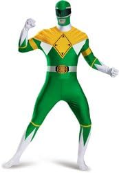 Mighty Morphin Power Rangers: Green Ranger Bodysuit Adult Costume Plus PROD-ID : 1920385