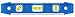 Empire 581-9 9-Inch Dark Blue Aluminum-Sided Dark Blue Torpedo Level with Overhead Viewing Slot