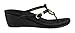 Vionic Women's Orchid Arch Support Thong Wedge Sandal Black 9 M US