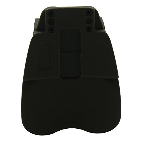 Ultimate Arms Gear Black 3 Pack of 4-Round Shotgun Ammo Shot Shell Cartridge Hunting Carrier Competition Tension Holder Holster Belt Paddle Fits 12 GA Gauge, Remington 870/1187/11-87