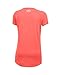 Under Armour Girls' Big Logo T-Shirt, After Burn (877)/White, Youth Large