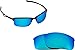 New SEEK Replacement Lenses Oakley WIRETAP - Polarized Red Blue