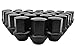 12-19 Ram Truck 1500 Black OEM Factory Style Black Lug Nuts M14x1.5 W/ 22MM Hex Close End 1.5