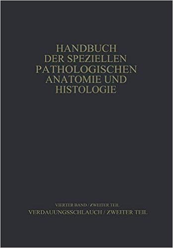 Verdauungsschlauch ƶweiter Teil Handbuch Der Speziellen