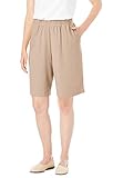 Woman Within Women's Plus Size 7-Day Knit Short