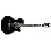 Ibanez AEG10NII Nylon String Acoustic-Electric Guitar (Black)