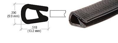 CRL QuickEdge Pinch Top Single Lip Trim Grips Edges From .060 in to .170 in - 100 Feet