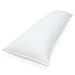 Downlite Down Alternative Extra Long Body Pillow – 300 Thread Count Cotton Sateen – Perfect for Pregnancy & Maternity Support – 20 x 60