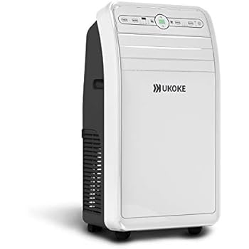 Ukoke Uspc01w Smart Wifi Portable Air Conditioner Works With Alexa Mobile App Control 12000btu 4 In 1 Ac Unit With Cool Heat Dehumidifier