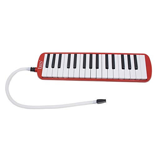 Liobaba 32 Keys Melodica Children Students Musical Instrument Harmonica Blowpipe Mouth Organ Portable Harmonica Pianica - Thumbnail 7
