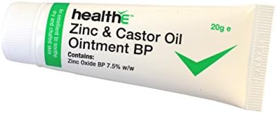 Healthe Zinc Castor Oil Ointment Bp Suitable For Eczema Dermatitis Diaper Rash Chapped Skin Dry Skin Itchy Skin Inflamed Skin Windburn And Chaffing 20g Tube Amazon Com Au Beauty