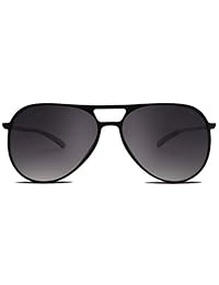 SOJOS - Gafas de sol polarizadas clásicas, ultra ligeras, flexibles, estilo aviador, unisex