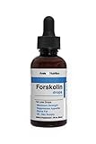 Arete Forskolin Liquid Drops Extract Natural Appetite Control - 100% Natural Weightloss Fast Absorbing Sublinguel Supplement