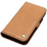 Porter Riley - Leather Case Compatible with iPhone Air. Premium Genuine Leather Stand/Cover/Wallet/Flip Case with Card Slots & Horizontal Stand (Tan)