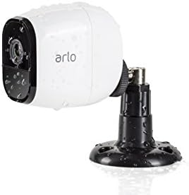 Security Wall Mount- Adjustable Indoor/Outdoor Mount Comptaible With Arlo, Arlo Pro, Arlo Pro 2 and Other Compatible Models — by Dropcessories (1 Pack, Black)