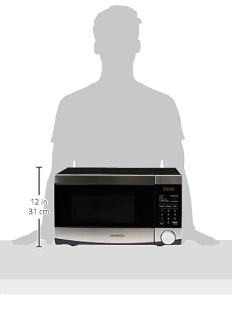 Daewoo KOR-6L4B Encimera 20L 700W Acero inoxidable - Microondas ...