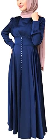 Wraith of East Women's Muslim Maxi Dress Kaftan Abaya Islamic Arabian  Clothing Lace Top Round Neck Party Gown Jilbab Robe (Pink, XL) at Amazon  Women's Clothing store