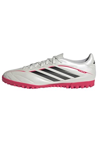 adidas Unisex-Adult Copa Pure Iv Club Turf, Zero Metallic/Black/Lucid Red, 12