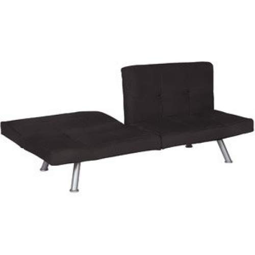 `Mainstays Contempo Futon Sofa Bed Black - Thumbnail 3