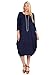 Pastel by Vivienne Women's Cocoon 3/4 Sleeve Mdi Dress Plus Size with Pockets