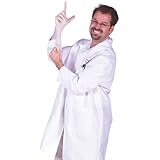 Rasta Imposta Lab Coat Harry Fingerman Costume X-Large