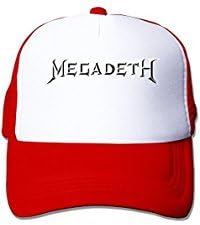 Megadeth 3d Logo Nylon Adult Baseball Cap Trucker Cap