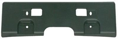 Front Bumper License Plate Frame Tag Mounting Bracket Holder Replacement for 2007-2012 Nissan Sentra Black Textured NI1068105 96210ET00A