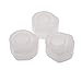Jili Online 3 Pieces Assorted Size DIY Ring Silicone Mold Jewelry Rings Resin Casting Mould Handmade Craft Irregular Shaped