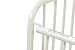 L.A. Baby Deluxe Holiday Folding Metal Crib, White